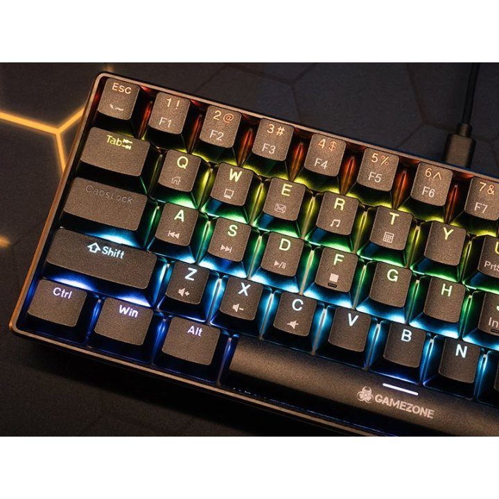Tracer Gamezone CLAWS 61 mechaninė klaviatūra, juoda