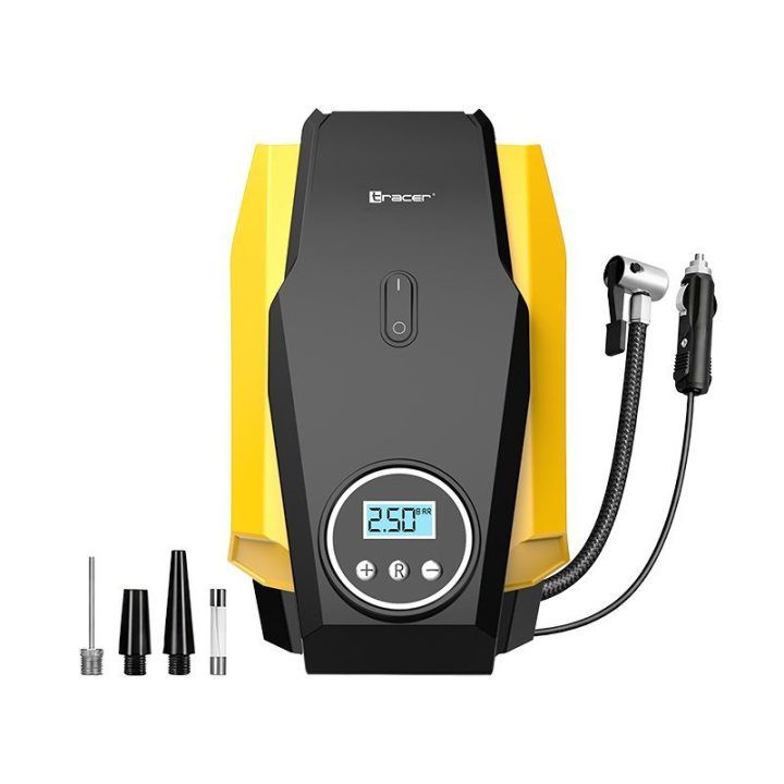 Tracer RES-11 KROM automobilinis oro kompresorius, juodas / geltonas