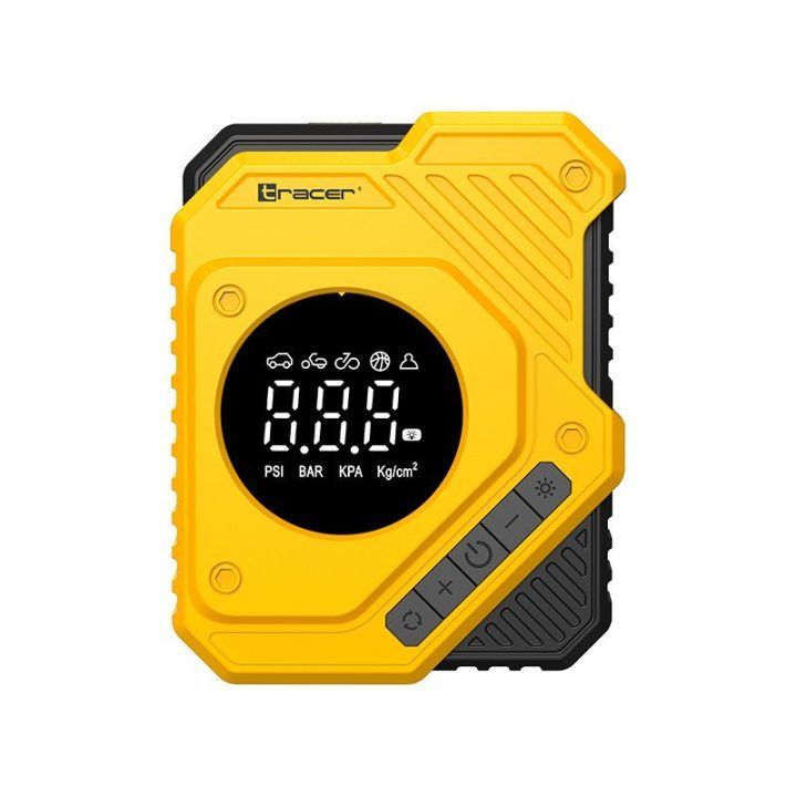 Tracer RES-12 ION Core-X automobilinis kompresorius, juodas/geltonas