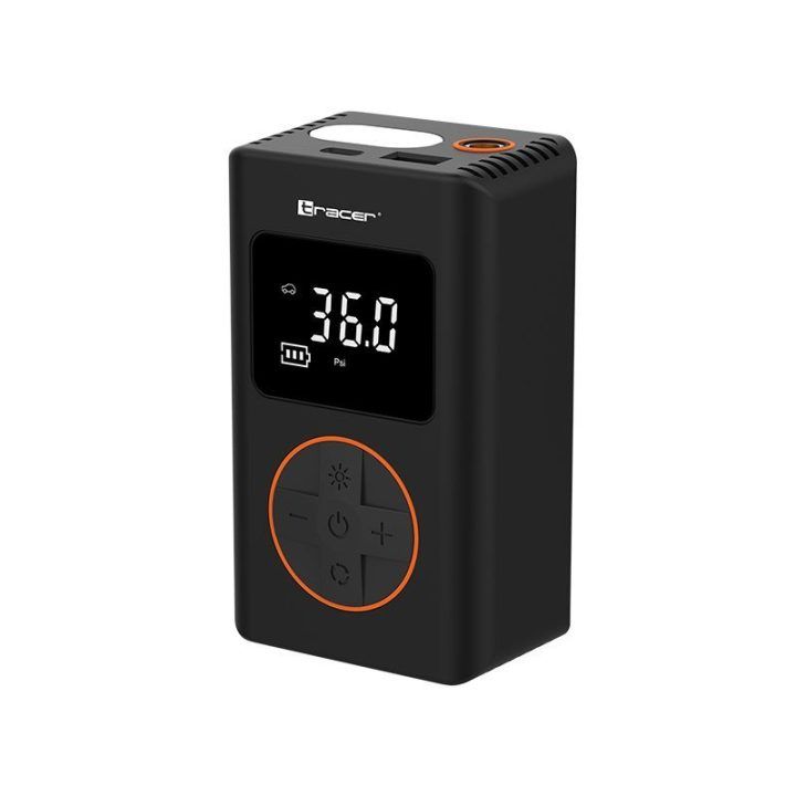 Mobilus oro kompresorius Tracer CUBEAIR RES-14, juodas