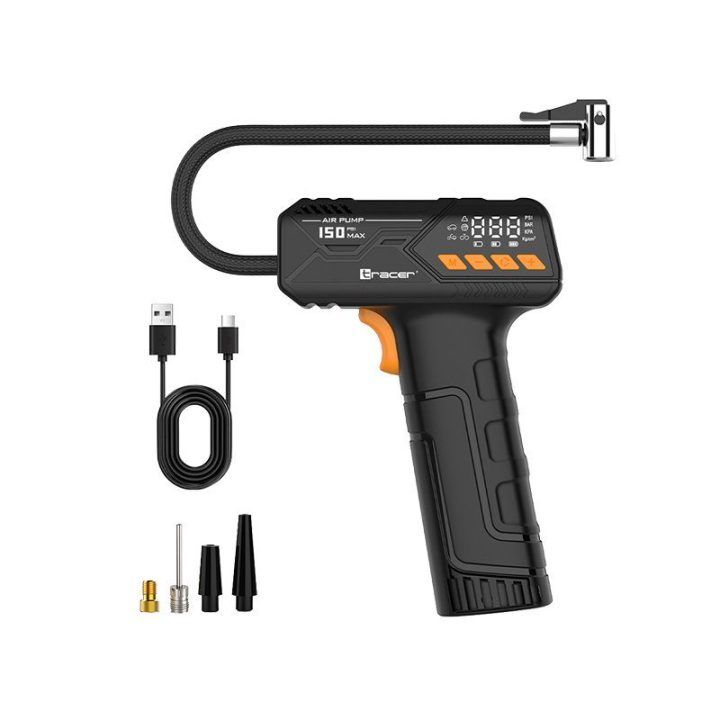 Tracer belaidis oro kompresorius RES-13 AIR-P, juodas