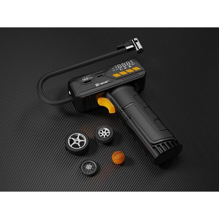 Tracer belaidis oro kompresorius RES-13 AIR-P, juodas