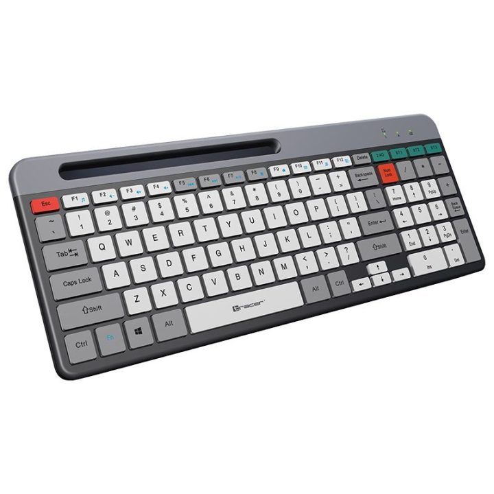 Tracer SHARP RF belaidė klaviatūra, pilka