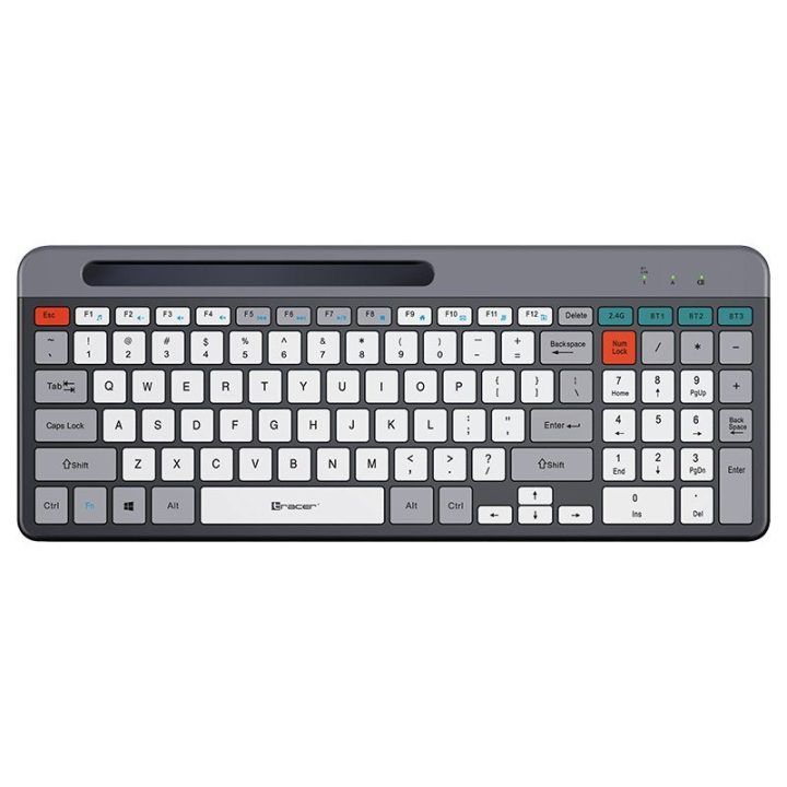 Tracer SHARP RF belaidė klaviatūra, pilka