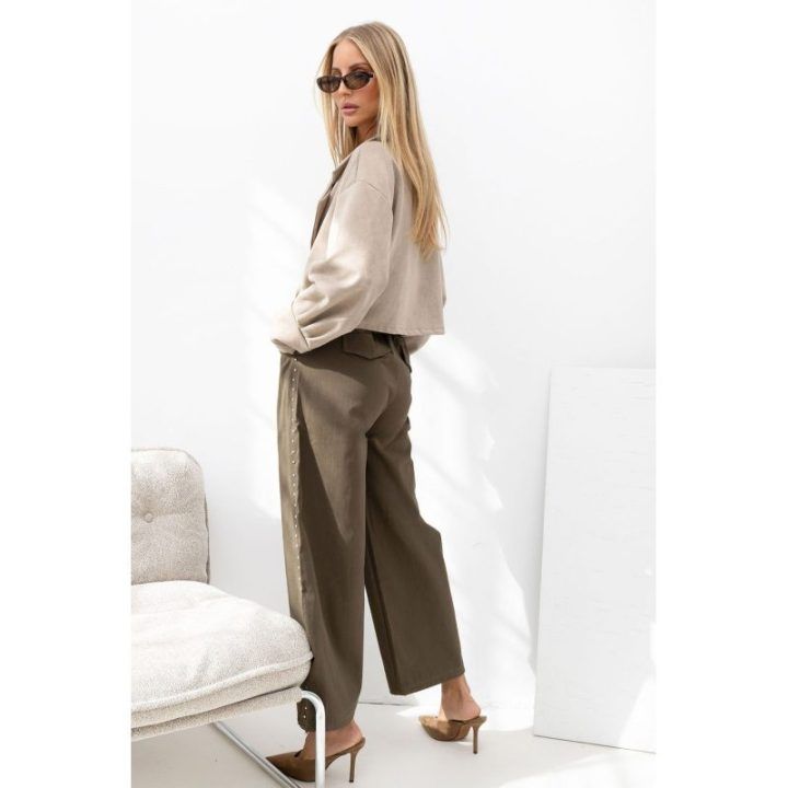 Moteriška striukė su dvigubu užsegimu Italy Moda