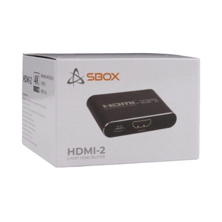 USB įkroviklis su Euro kištuku Sbox HDMI-2-V2