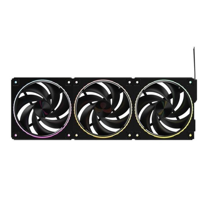 Zalman ZM-DF120 Black 120 mm PWM daisy chain ventiliatorius, 2300 aps./min