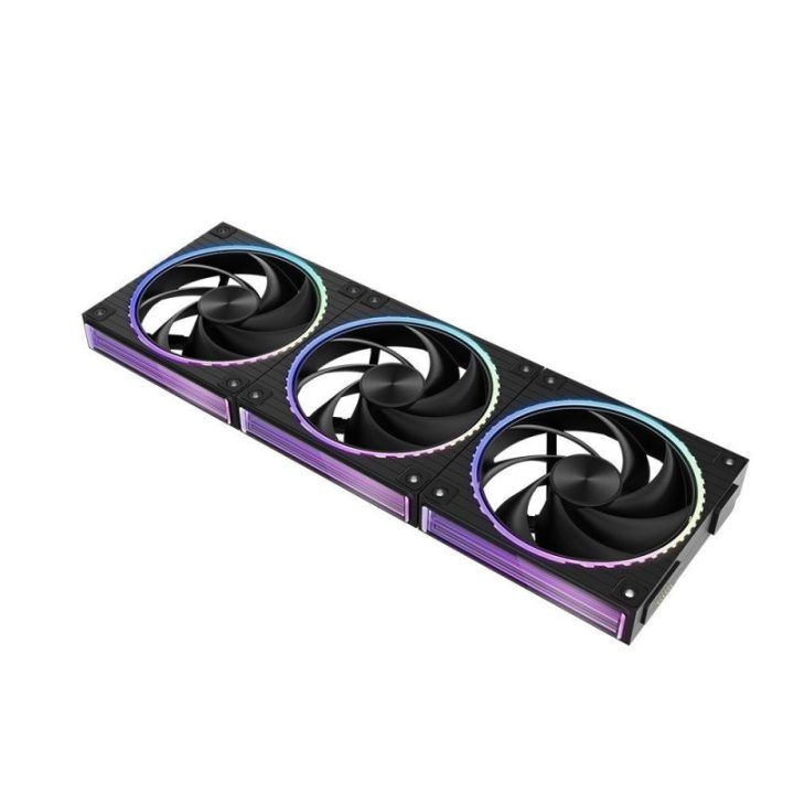 Zalman ZM-DF120 Black 120 mm PWM daisy chain ventiliatorius, 2300 aps./min