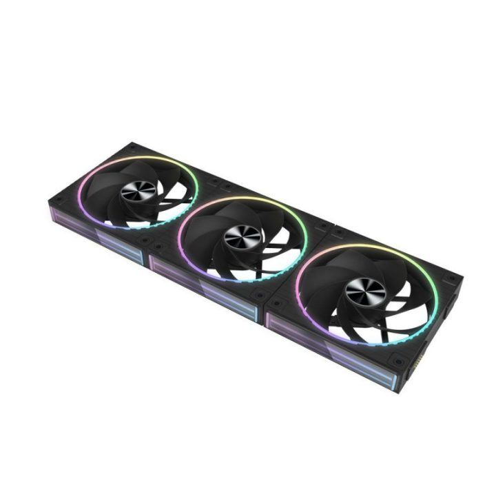 Zalman ZM-DF120R 120 mm atvirkštinis ARGB ventiliatorius, juodas