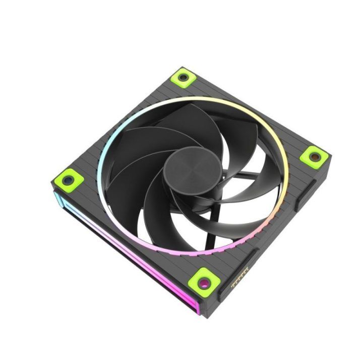 Zalman ZM-DF120R 120 mm atvirkštinis ARGB ventiliatorius, juodas