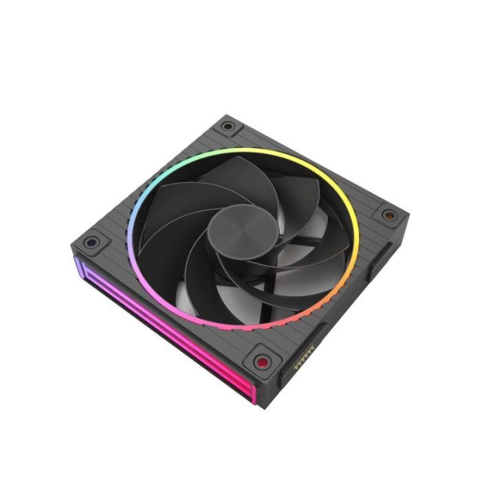 Zalman ZM-DF120R 120 mm atvirkštinis ARGB ventiliatorius, juodas