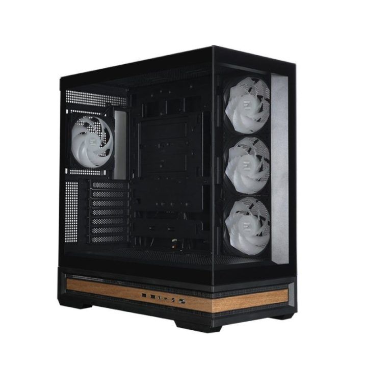 Zalman P40 NAMU ATX vidurinio bokšto kompiuterio korpusas, juodas
