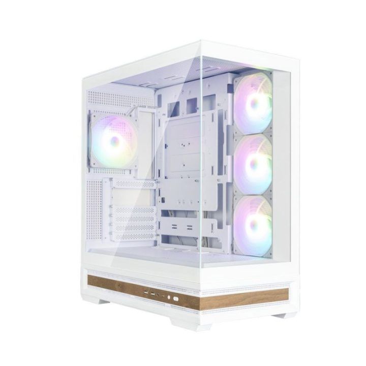 Zalman P40 NAMU ATX vidurinis korpusas, baltas
