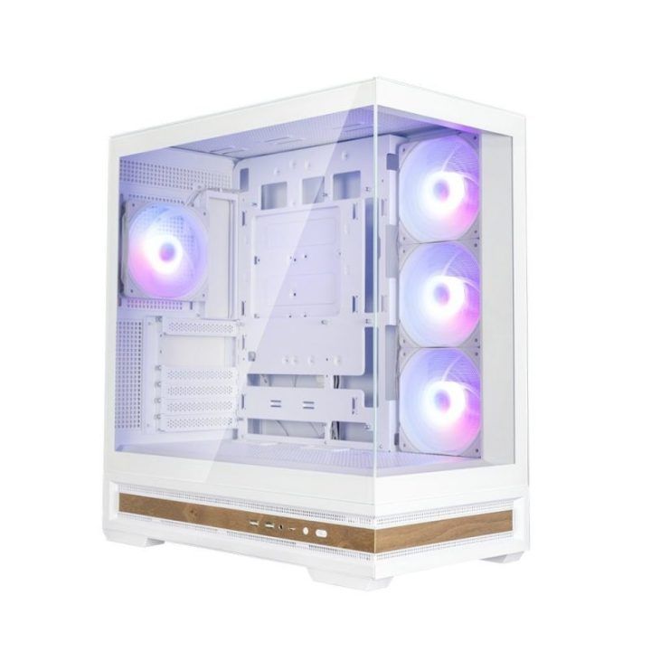 Zalman P40 NAMU ATX vidurinis korpusas, baltas