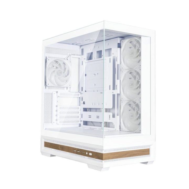 Zalman P40 NAMU ATX vidurinis korpusas, baltas
