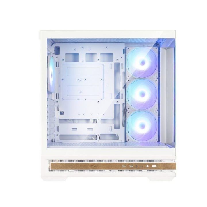 Zalman P40 NAMU ATX vidurinis korpusas, baltas