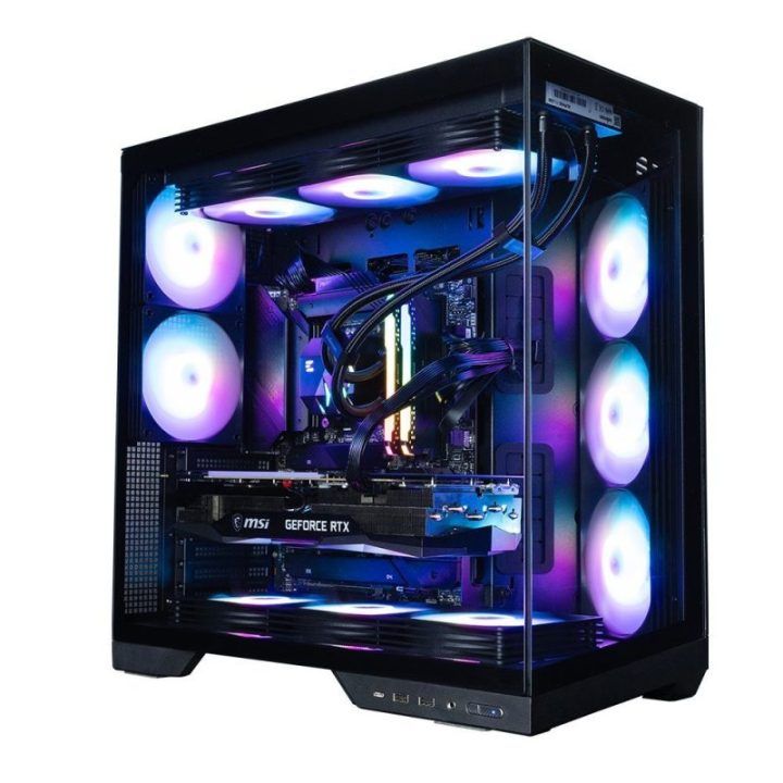 Zalman D50 ATX mid tower kompiuterio korpusas, juodas