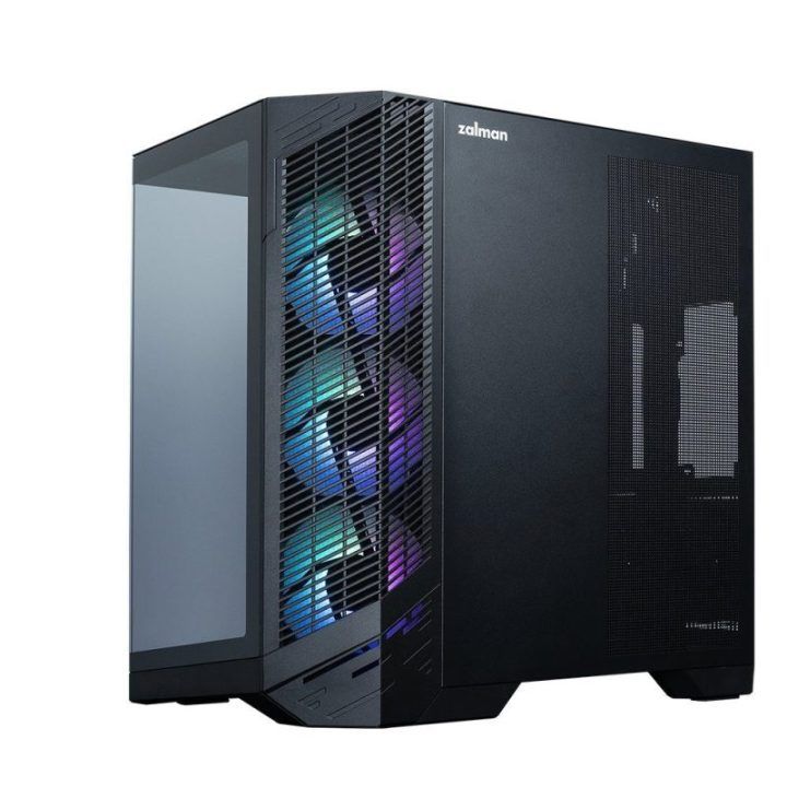Zalman D50 ATX mid tower kompiuterio korpusas, juodas