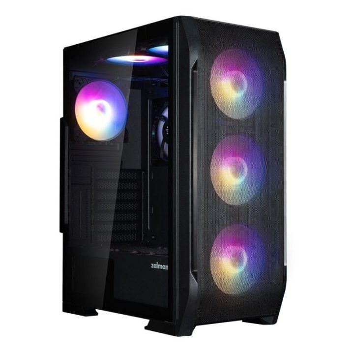 Zalman N7 PLUS V2 ATX Mid Tower kompiuterio korpusas, juodas