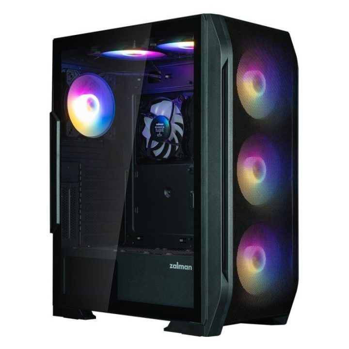 Zalman N7 PLUS V2 ATX Mid Tower kompiuterio korpusas, juodas