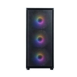Zalman S6 ATX vidurinis kompiuterio korpusas, juodas