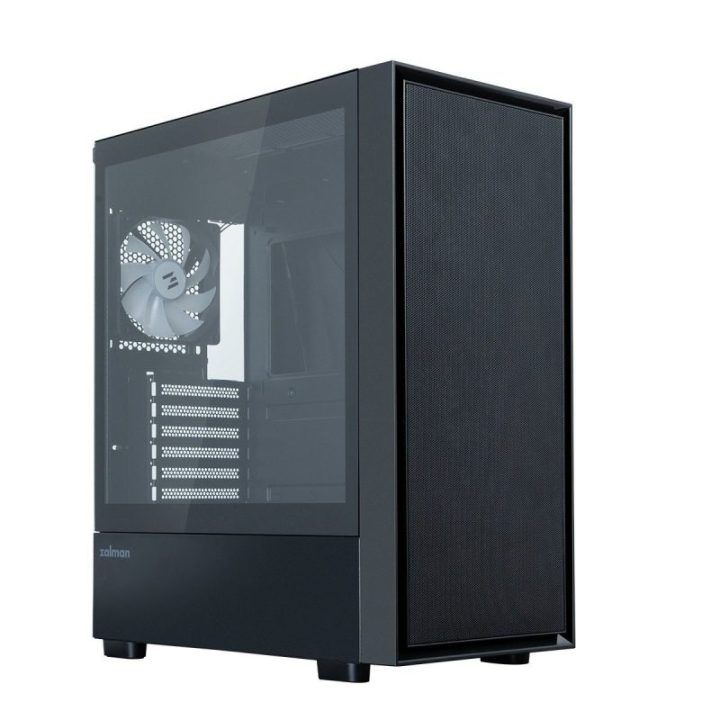Zalman S6 ATX vidurinis kompiuterio korpusas, juodas