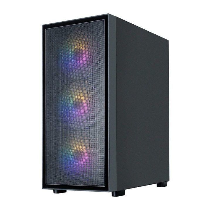 Zalman S6 ATX vidurinis kompiuterio korpusas, juodas