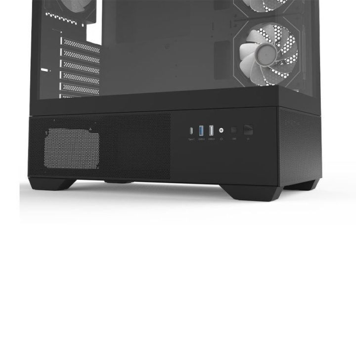 Zalman CHRONIX V2 ATX vidurinis kompiuterio korpusas, juodas