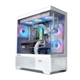 Zalman CHRONIX V2 ATX vidurinio bokšto kompiuterio korpusas, baltas