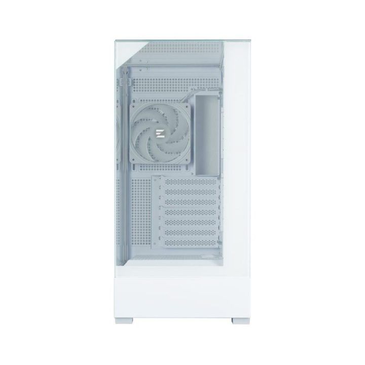 Zalman P40 PRISM PLUS ATX vidurinis kompiuterio korpusas, baltas