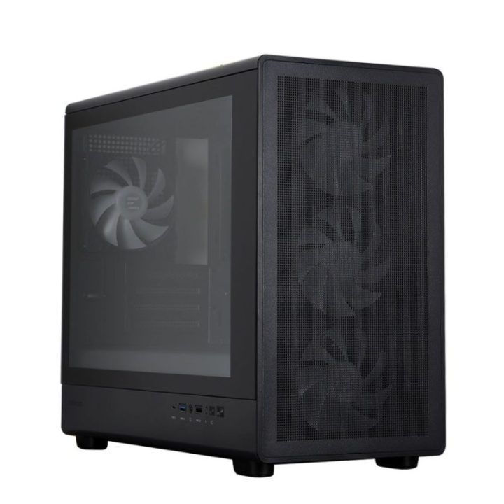 Zalman M5 mATX Mini Tower kompiuterio dėžė, juoda