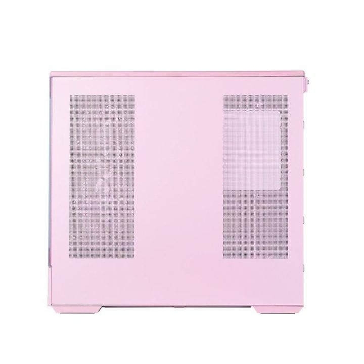 Zalman P30 V2 mATX mini tower kompiuterio korpusas, 3 x 120 mm ARGB, rožinis
