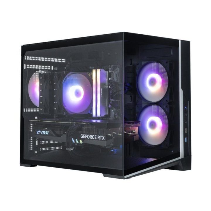 Zalman D30 mATX mini bokšto kompiuterio korpusas, juodas