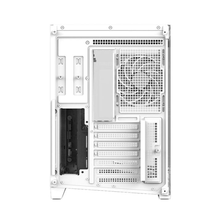 Zalman D40 ATX vidurinis kompiuterio korpusas, baltas