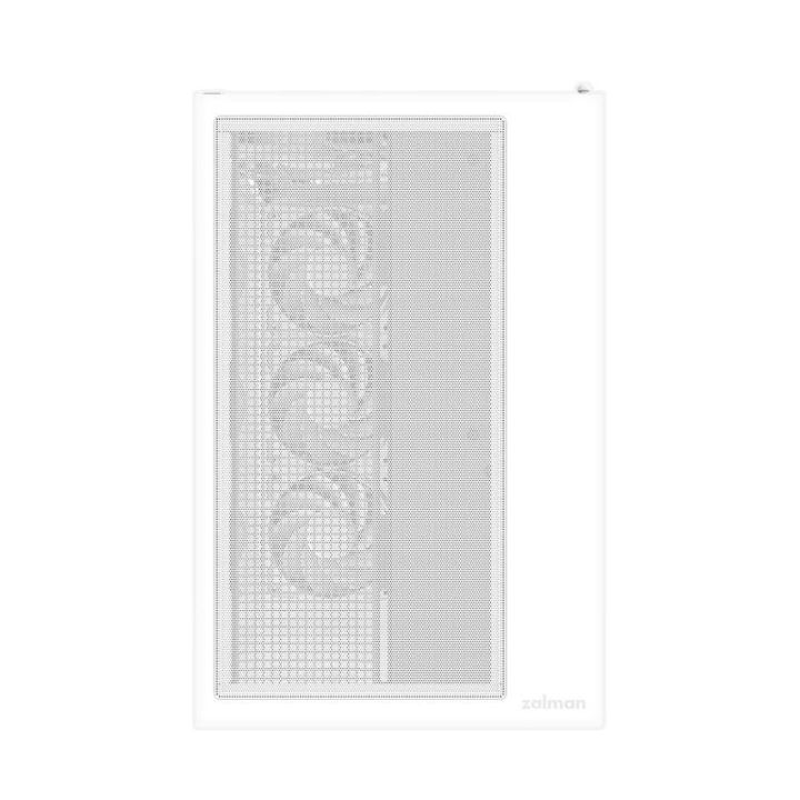 Zalman D40 ATX vidurinis kompiuterio korpusas, baltas