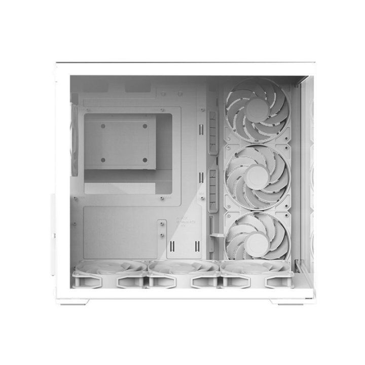 Zalman D40 ATX vidurinis kompiuterio korpusas, baltas