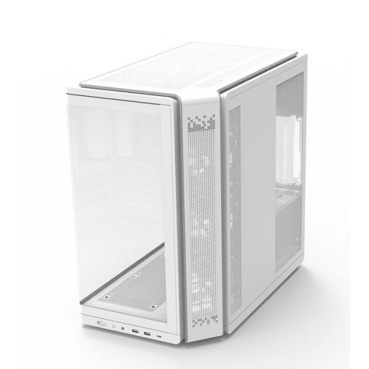 Zalman P60 ATX vidurinis kompiuterio korpusas, baltas