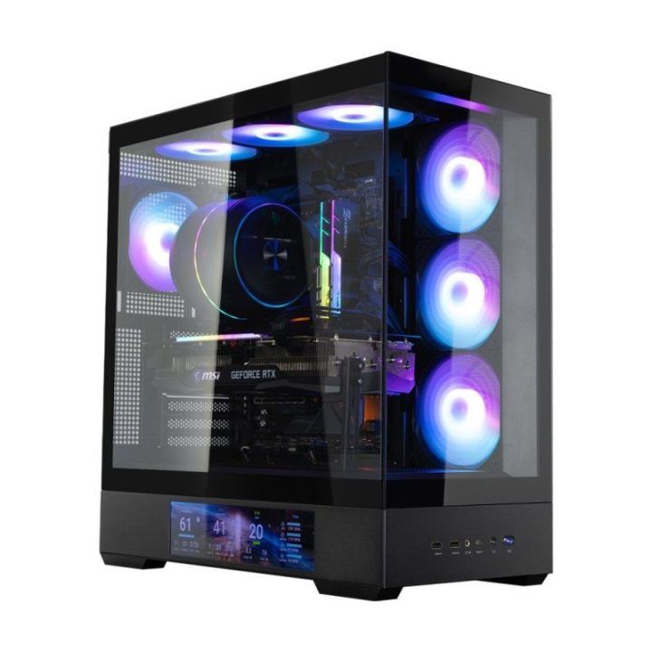 Zalman P40 DS ATX vidurinis kompiuterio korpusas, juodas