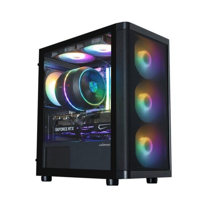 Zalman M4 SE mATX mini bokštas kompiuterio korpusas, juodas