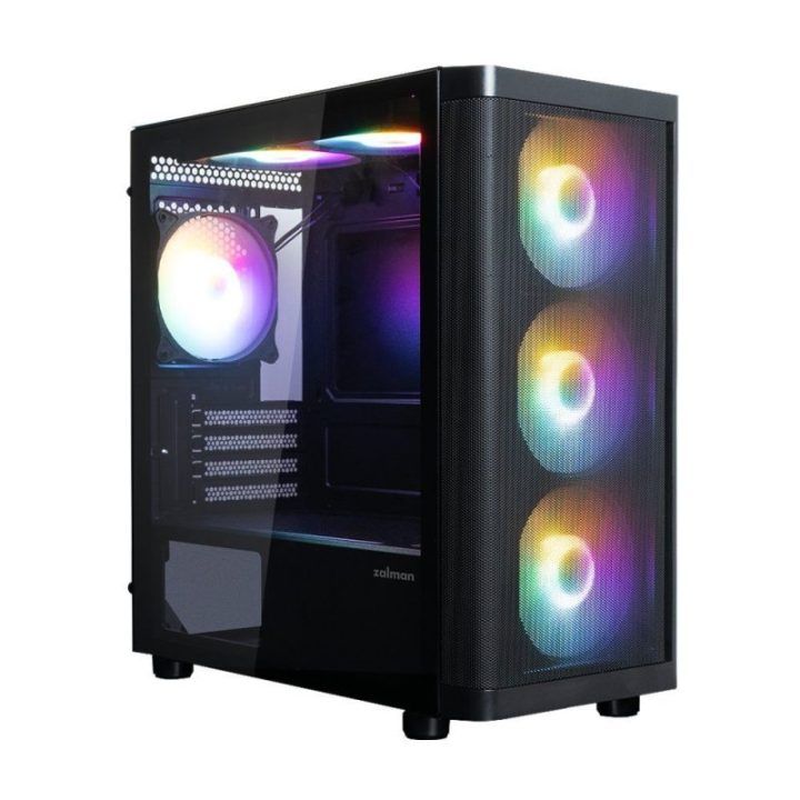 Zalman M4 SE mATX mini bokštas kompiuterio korpusas, juodas