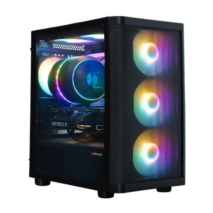 Zalman M4 SE mATX mini bokštas kompiuterio korpusas, juodas