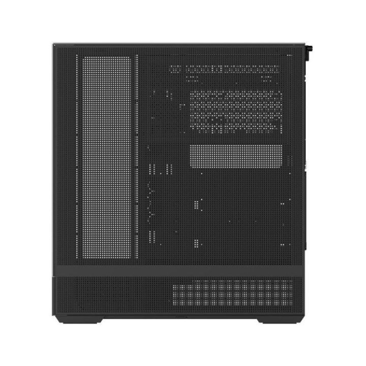 Zalman P40 PRISM PLUS ATX vidurinio bokšto kompiuterio korpusas, juodas, su 4 x 120 mm ARGB ventiliatoriais