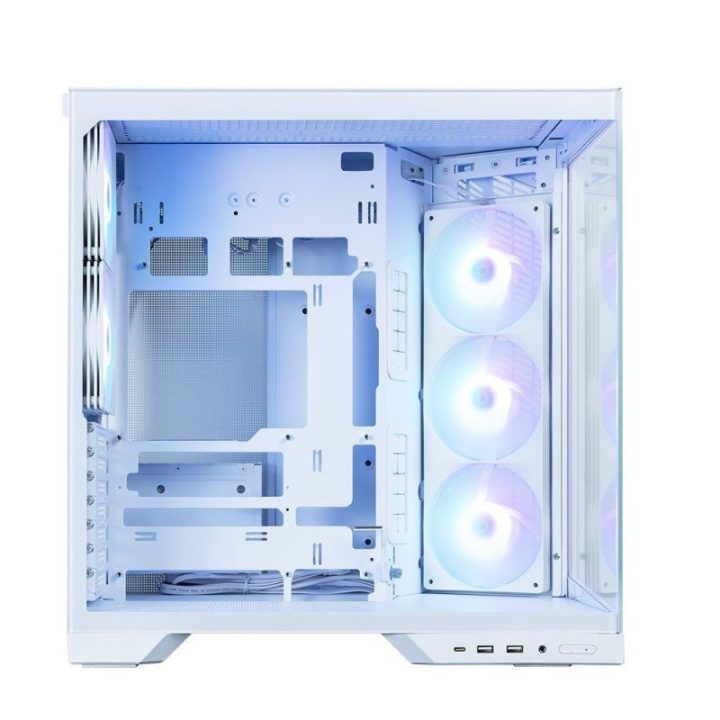 Zalman D50 kompiuterio korpusas ATX Mid Tower, baltas