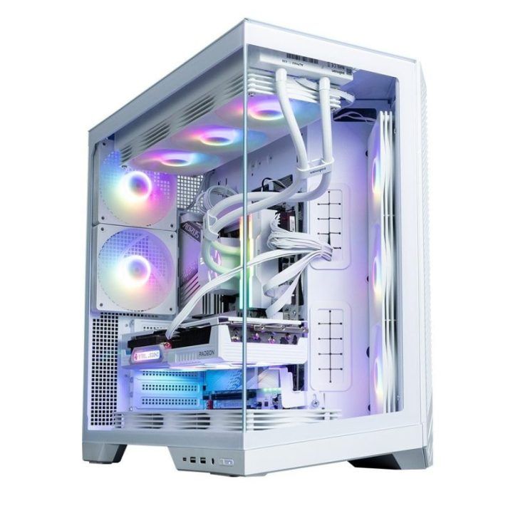 Zalman D50 kompiuterio korpusas ATX Mid Tower, baltas