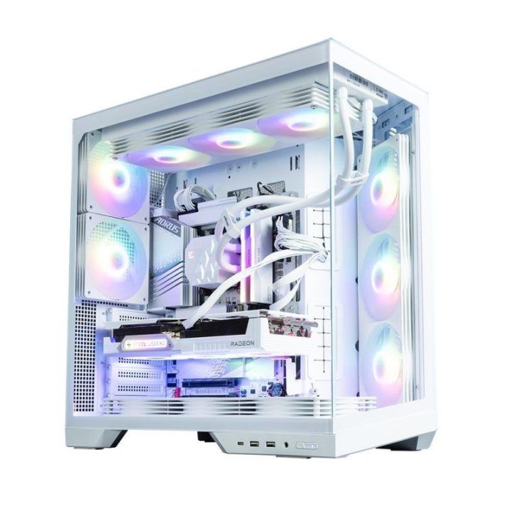 Zalman D50 kompiuterio korpusas ATX Mid Tower, baltas