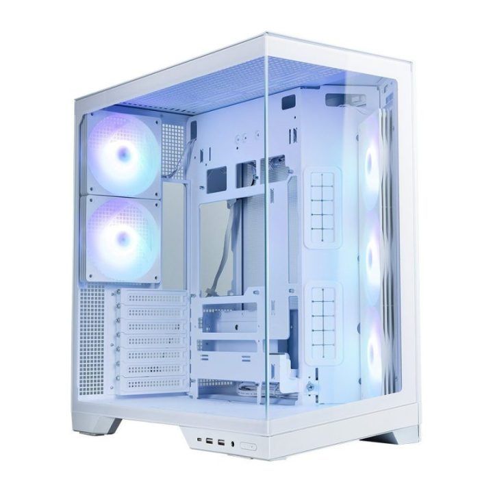 Zalman D50 kompiuterio korpusas ATX Mid Tower, baltas