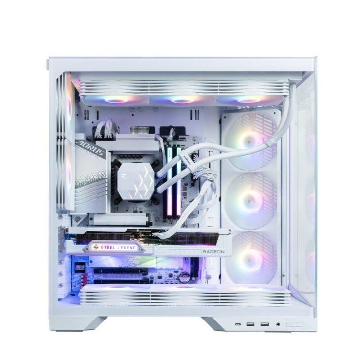 Zalman D50 kompiuterio korpusas ATX Mid Tower, baltas