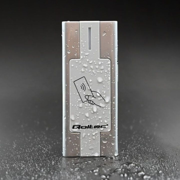 RFID artumo skaitytuvas Qoltec su metaliniu korpusu
