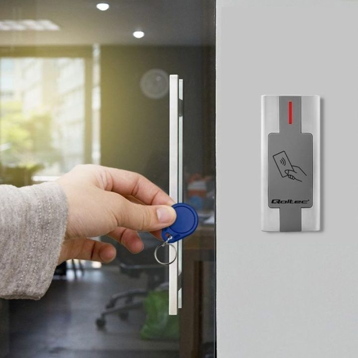 RFID artumo skaitytuvas Qoltec su metaliniu korpusu