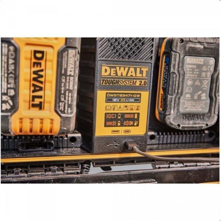 Dewalt toughsystem dwst83471 2x4A įkroviklis